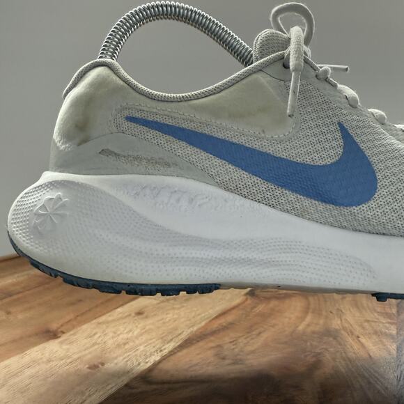 Nike Revolution 7 Shoes Women's Sz 7 Gray Blue Run Comfort Lightweight Training - Picture 11 of 15